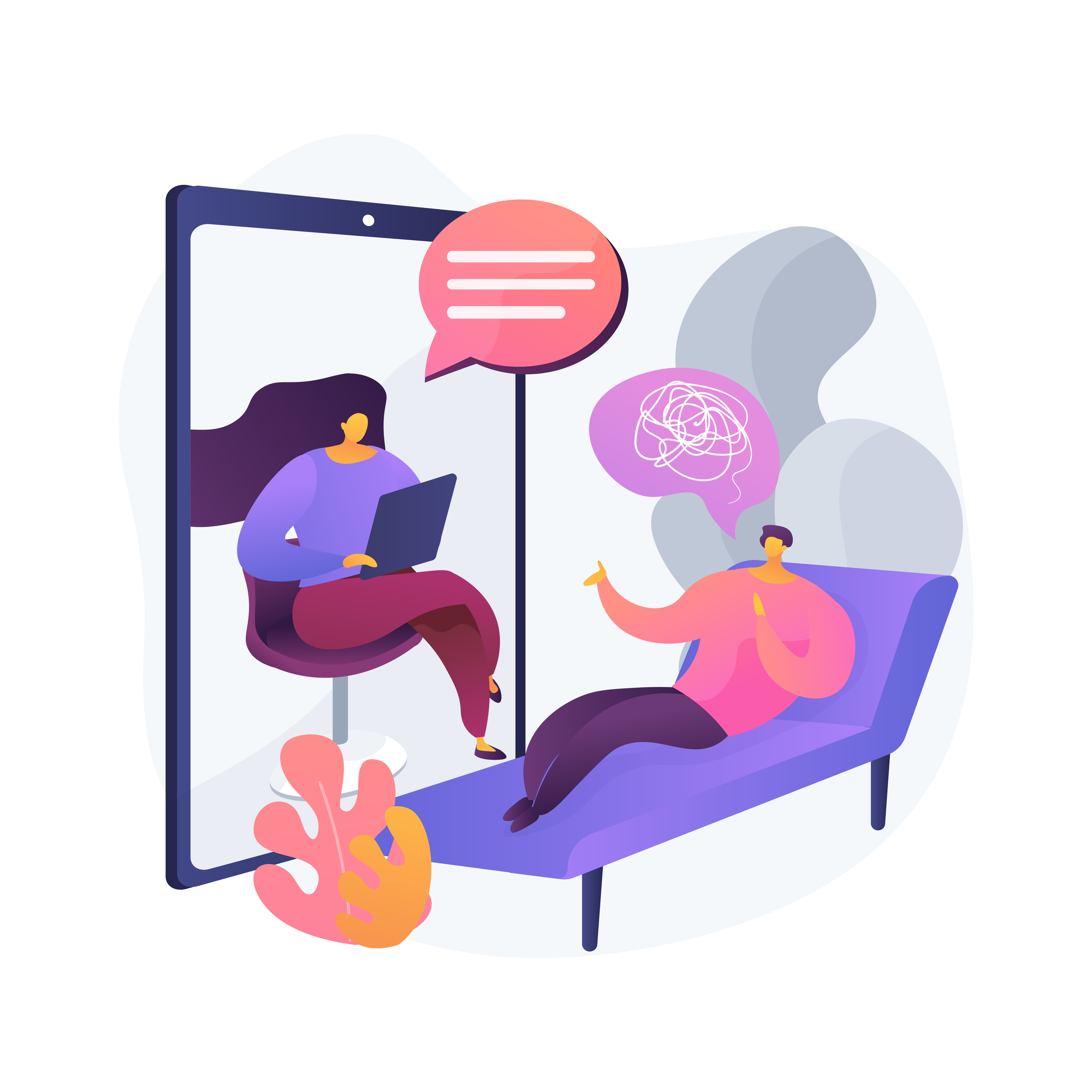 Online counsellor or psychologist